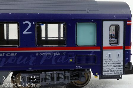 LSModels N97022 OBB Nightjet rijtuigen set 8-delig