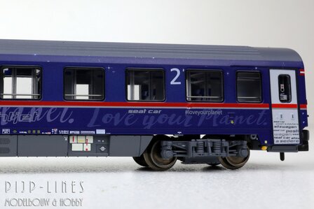 LSModels N97022 OBB Nightjet rijtuigen set 8-delig