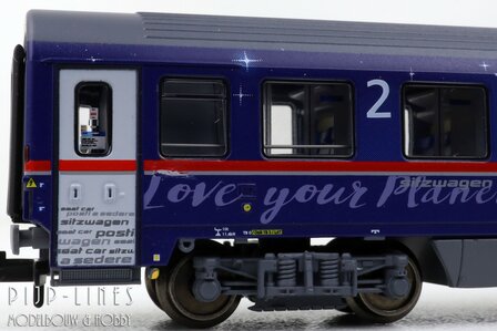 LSModels N97022 OBB Nightjet rijtuigen set 8-delig