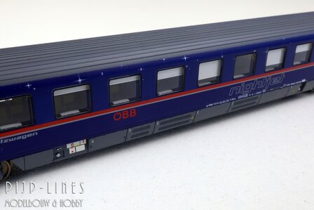 LSModels N97022 OBB Nightjet rijtuigen set 8-delig