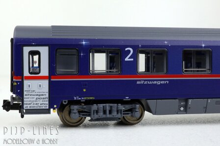 LSModels N97022 OBB Nightjet rijtuigen set 8-delig