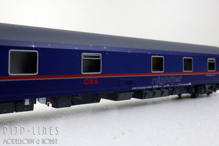 LSModels N97022 OBB Nightjet rijtuigen set 8-delig