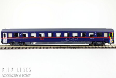 LSModels N97025 OBB Nightjet rijtuigen set 2-delig