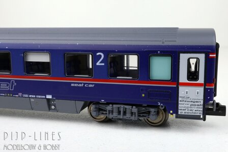 LSModels N97025 OBB Nightjet rijtuigen set 2-delig