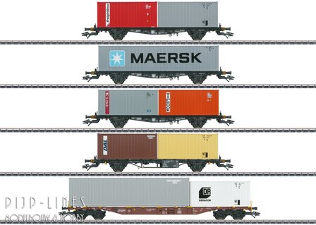 Marklin 47680 DB Containerwagen set