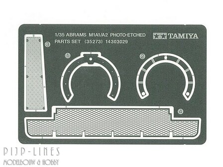 Tamiya 25216 M1A1 Abrams Tank Ukraine