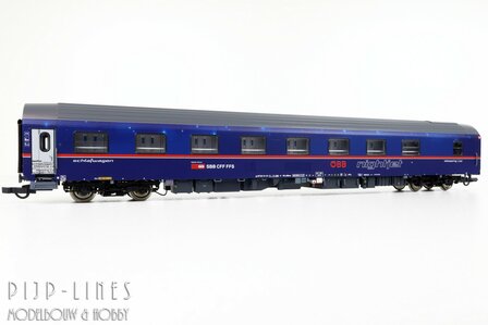 Roco 6200021 OBB/SBB Nightjet Slaaprijtuigen set Type WLABmz