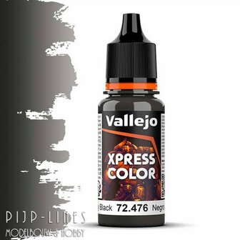 Vallejo 72476 Xpress Color Greasy Black