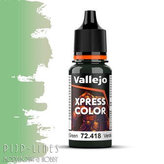 Vallejo 72418 Xpress Color Intense Lizard Green
