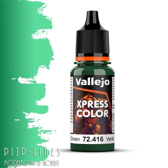 Vallejo 72416  Xpress Color Intense Troll Green