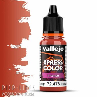 Vallejo 72478 Xpress Color Intense Phoenix Orange