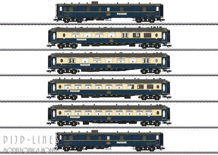 Marklin 42470 CIWL Pullman rijtuigen set EDELWEISS