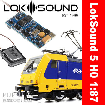 ESU 58410 Loksound 5 TRAXX E 186 geschikt voor Piko en Roco