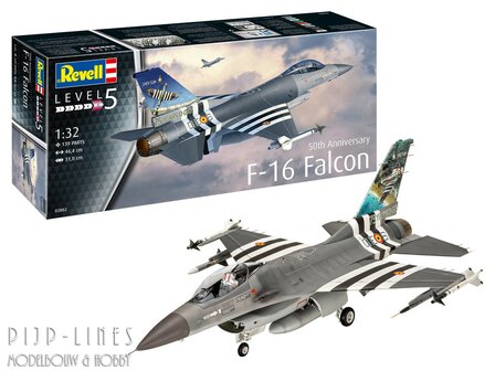Revell 03802 F-16 Falcon 50-jarig jubileum