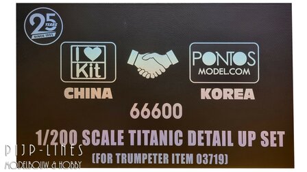 Trumpeter 66600 Trumpeter 1:200 Titanic Detail Up Set