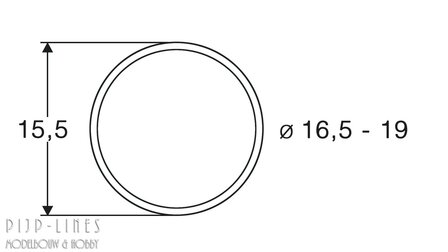 Roco 40072 Antislipband Van 16 tot 19 mm DC