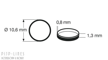 Fleischmann 648005 antislipband H0 1:87