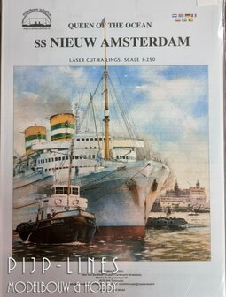 SS Nieuw Amsterdam &quot;Laser spanten set&quot;