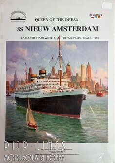 SS Nieuw Amsterdam &quot;Laser spanten set&quot;