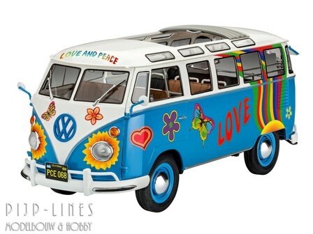 Revell 07050 Volks Wagen T1 Samba bus Flower PowerRevell 07050 Volks Wagen T1 Samba bus Flower Power