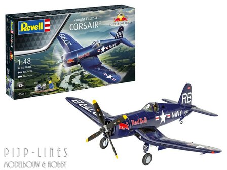 Revell 05641 Cadeauset F4U-4 Corsair Red Bull