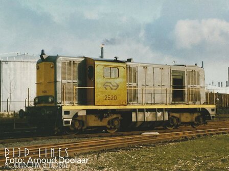 Piko 40430 NS 2400 Diesellocomotief geel/grijs DC Analoog