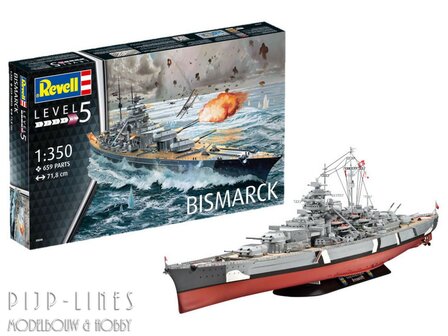 Revell 05040 Duitse Battleship Bismarck