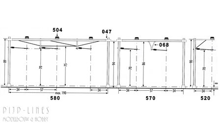 Sommerfeldt 504 Isolatorbruggen voor bovenleiding