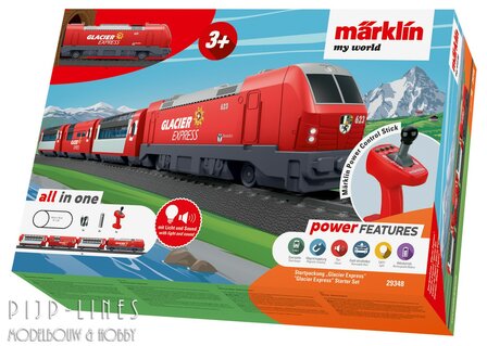 Marklin 29348 my world startset Glacier Express