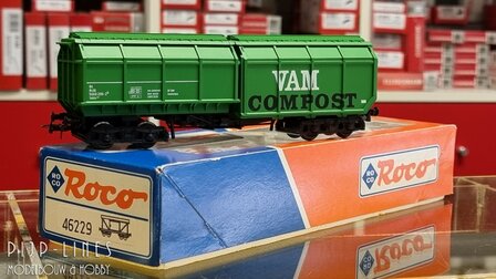 Occasion Roco 46229 NS VAM Compost afvalwagen