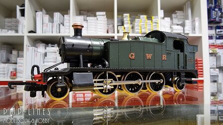 Occasion Lima GWR Stoomlok 4589 met Hornby wagon