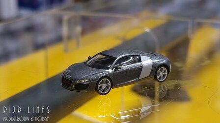 Occasion Herpa Audi R8 grijs metallic