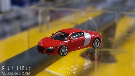 Occasion Herpa Audi R8 rood