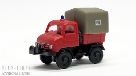 Wiking 097202 Mercedes Unimog U411 Brandweer