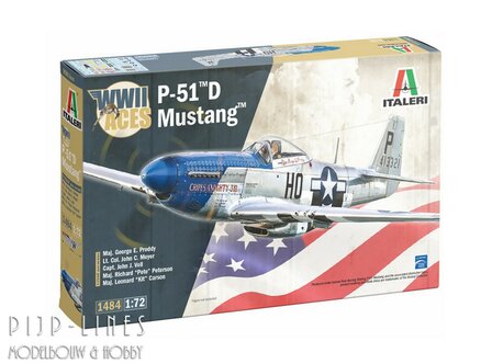 Italeri 1484 P-51D Mustang