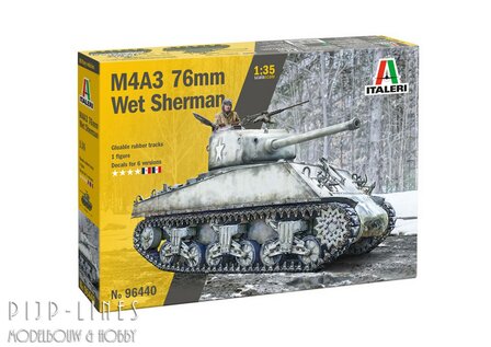 Italeri 96440 M4A3 76mm Wet Sherman