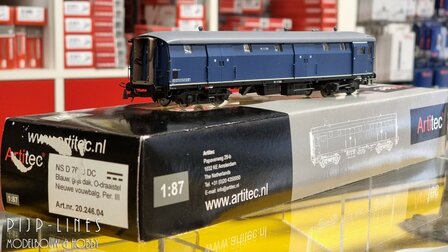 Artitec 20.246.04 NS Stalen D blauw met O-draaistel