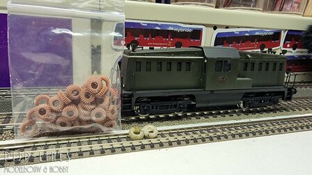 8001 Tandwielen voor Philotrain NS 600/2000