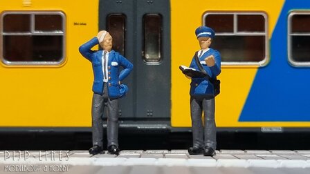 Noch 15264 NS Spoorwegpersoneel