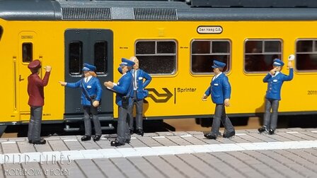 Noch 15264 NS Spoorwegpersoneel
