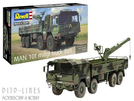Revell 03367 MAN 10t milgl truck 8x8