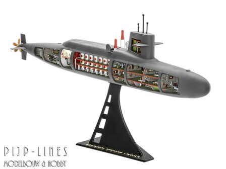 Revell 05185 S.S.B. Abraham Lincoln met Interieur