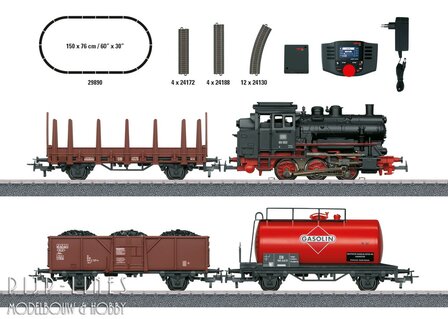 Marklin 29890 Modelspoor Startset DB BR 89 met goederentrein