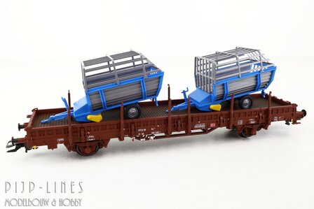 Marklin 46407 DB-AG Rongenwagen set Landbouwmachine lading