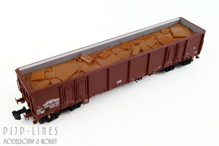 Fleischmann 6660110 DR open bak wagen met lading Type Eas