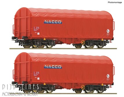 Roco 6600226 NL NACCO huifwagen voor staalrollen Type Shimmns