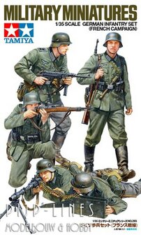 Tamiya 35293 WWII Duitse Infanterieset