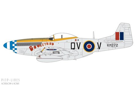 Airfix A05137 North American Mustang Mk.IV / P-51K Mustang