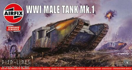 Airfix A01315V WWI Male Tank Mk.I