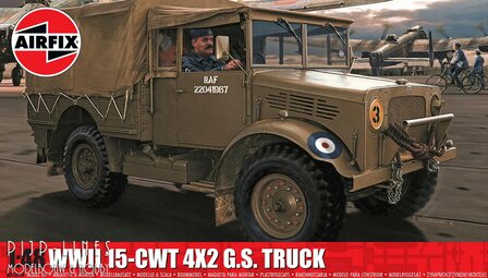 Airfix A03313A WWII 15-cwt 4x2 G.S. Truck